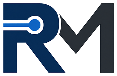 Ryan Mozafari RM logo